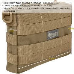 Maxpedition TacTile Pocket Large -Outdoor Gear Store 0225k2 detail 67961.1587388997