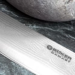 Boker Damascus Black Santoku Fixed Blade -Outdoor Gear Store 130417DAM 97330.1648550588.1280.1280 90513.1648635339