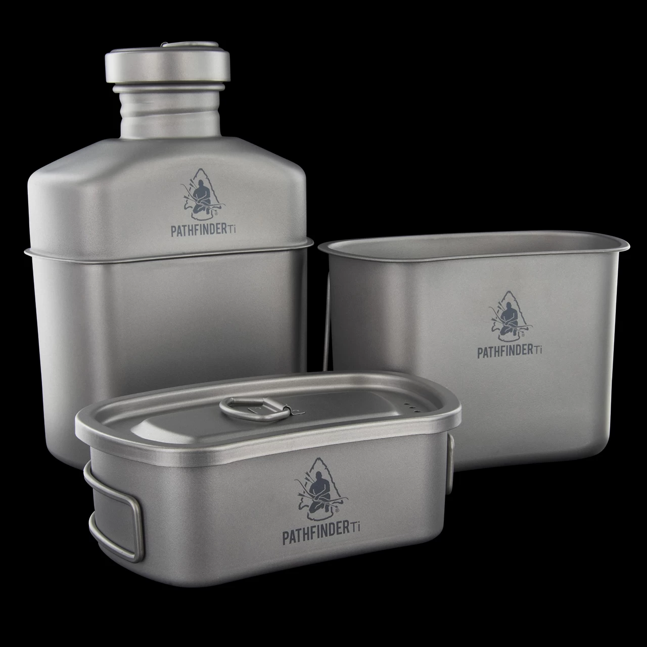 Pathfinder Titanium Canteen Cooking Set 10 Pathfinder Titanium Canteen Cooking Set - Image 8