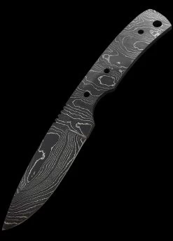 Alabama Damascus Drop Point Blade Blank 8 Alabama Damascus Drop Point Blade Blank -Outdoor Gear Store ADS046jpg 54047.1614942211