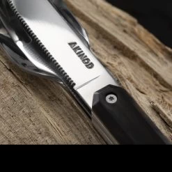 Akinod 12H34 Magnetic Cutlery Set Ebony -Outdoor Gear Store AKI01M00004 56178.1616595308