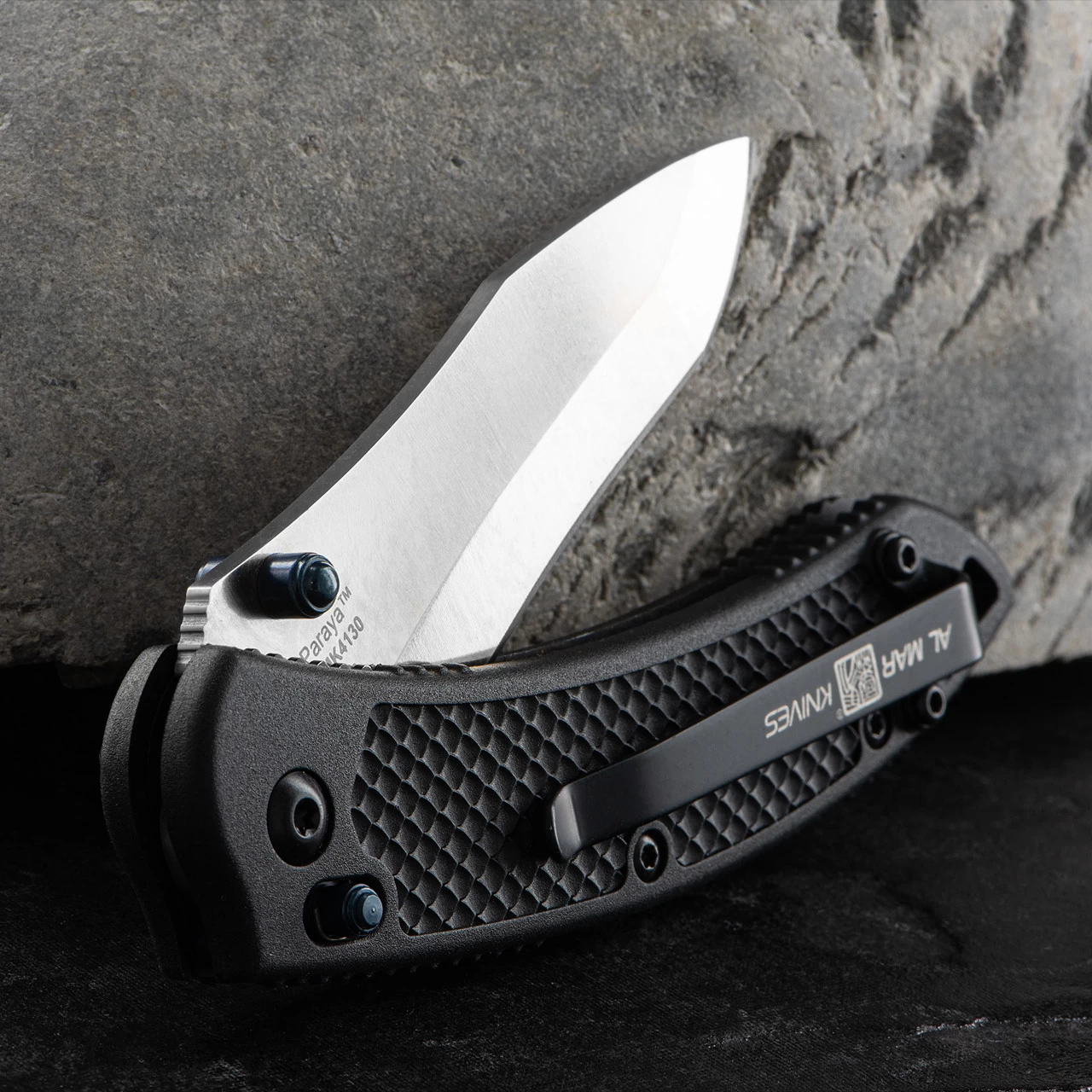 Al Mar Payara Black Folding Knife 7 Al Mar Payara Black Folding Knife - Image 5