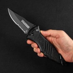 Blackhawk CQD Button Lock Folding Knife -Outdoor Gear Store BH15M311BK.1 62822.1694693974.1280.1280 25085.1694786858