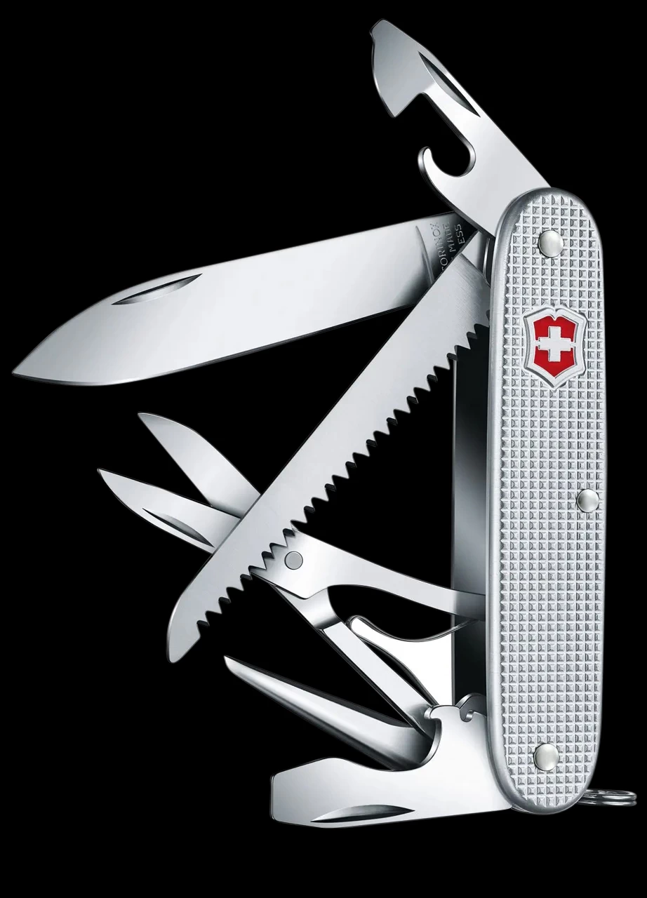 Victorinox Farmer X Alox Silver 6 Victorinox Farmer X Alox Silver - Image 4