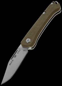 Buck Saunter Folder Clip Point Folding Knife -Outdoor Gear Store BU250GRS1.1 29286.1692977922