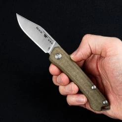 Buck Saunter Folder Clip Point Folding Knife -Outdoor Gear Store BU250GRS1.2 49032.1692880428