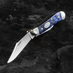 Case Peanut Blue Pearl Folding Knife 12 Case Peanut Blue Pearl Folding Knife -Outdoor Gear Store CA23446.4 70870.1688044600