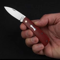 Chris Crawford Custom EDC-B Slipjoint Red -Outdoor Gear Store CUS BS23 23 67518.1687954440.1280.1280 52986.1687963448