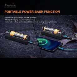 Fenix ARE-X1 V2.0 Charger & Power Bank -Outdoor Gear Store FENIX ARE X1 V2.0det2 87367.1651136485