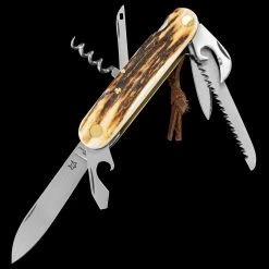 Fox Multipurpose Pocket Knife Stag 7 15 Fox Multipurpose Pocket Knife Stag 7 -Outdoor Gear Store FOX 226 7 SCE03 36470.1678276057