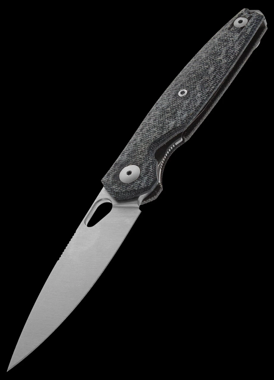 GiantMouse ACE REO Denim Micarta Folding Knife 3 GiantMouse ACE REO Denim Micarta Folding Knife