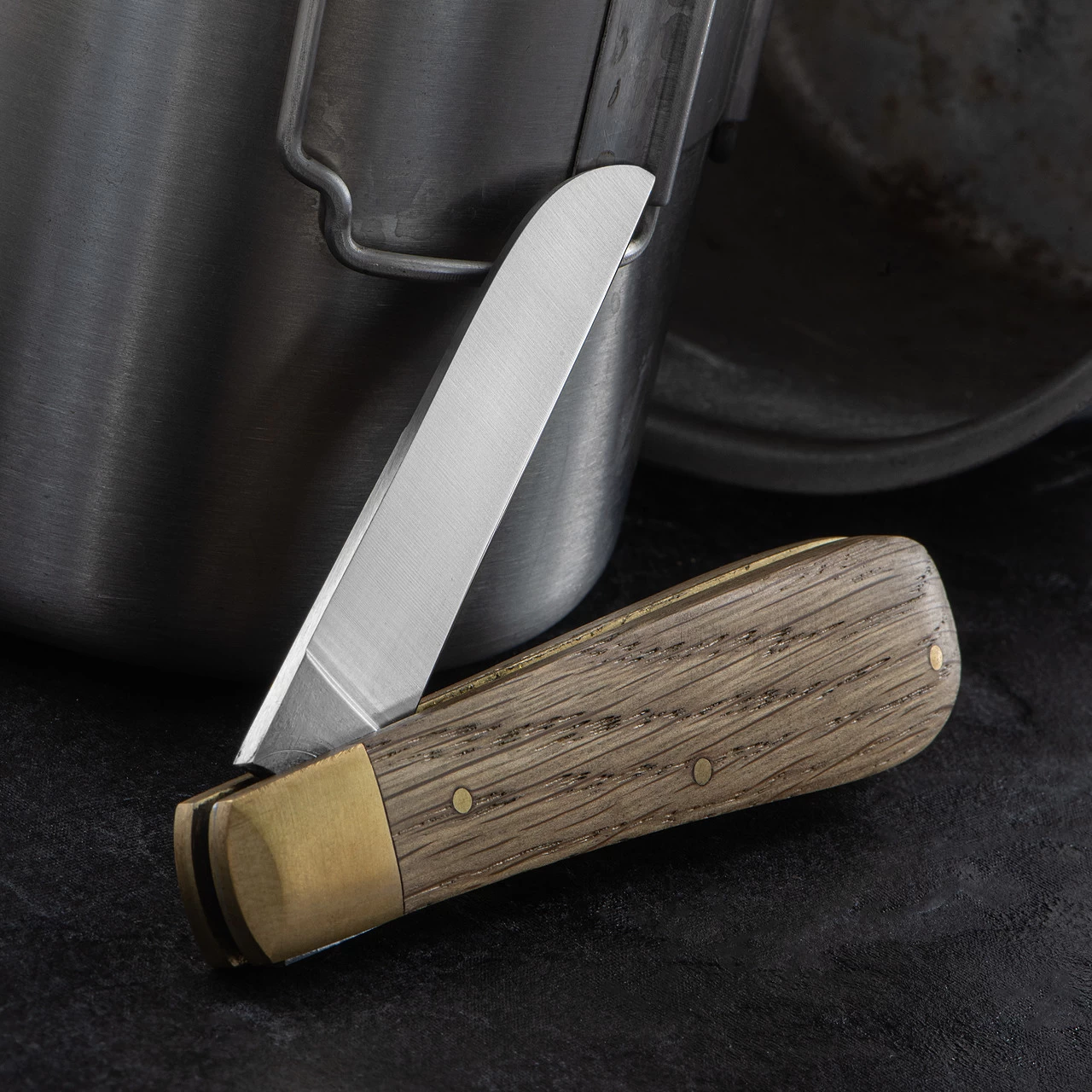 Michael May Lambsfoot Oak Folding Knife 8 Michael May Lambsfoot Oak Folding Knife - Image 6