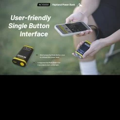 Nitecore NC10000 Highland Power Bank -Outdoor Gear Store NITCORE NC10000det3 56565.1665483494