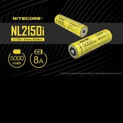 Nitecore 21700 I Series Li-ion Battery 5000mAh NL2150i -Outdoor Gear Store NITECORE NL2150idet00 69583.1608123342