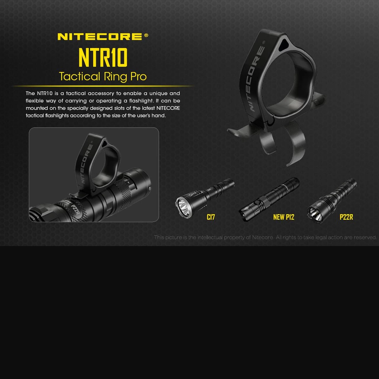 Nitecore NTR10 Tactical Ring 3 Nitecore NTR10 Tactical Ring