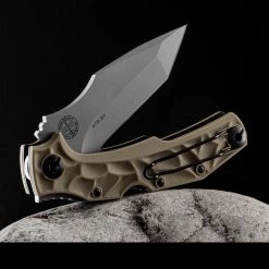 Pohl Force Bravo Two Classic FDE Folding Knife 11 Pohl Force Bravo Two Classic FDE Folding Knife -Outdoor Gear Store POHL 1079.4 84710.1690215750