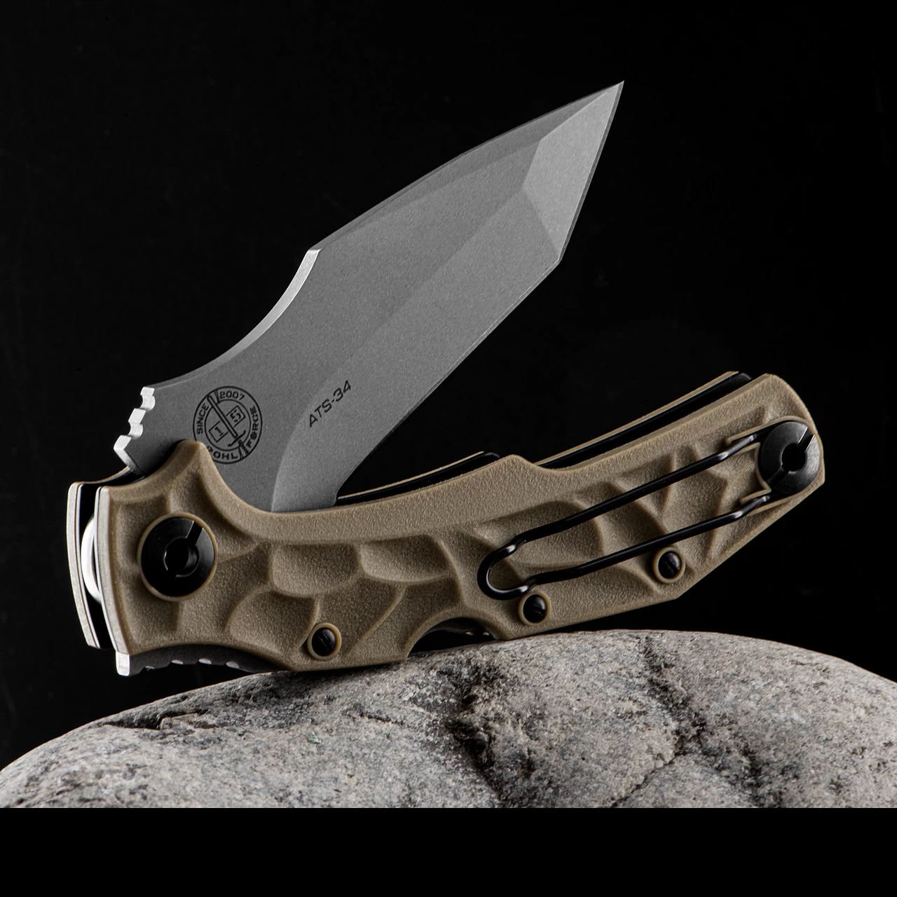 Pohl Force Bravo Two Classic FDE Folding Knife 6 Pohl Force Bravo Two Classic FDE Folding Knife - Image 4