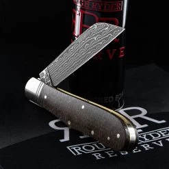 Rough Ryder Reserve Humpback Jack Damascus Folding Knife -Outdoor Gear Store RRR024D.3 31017.1686232129