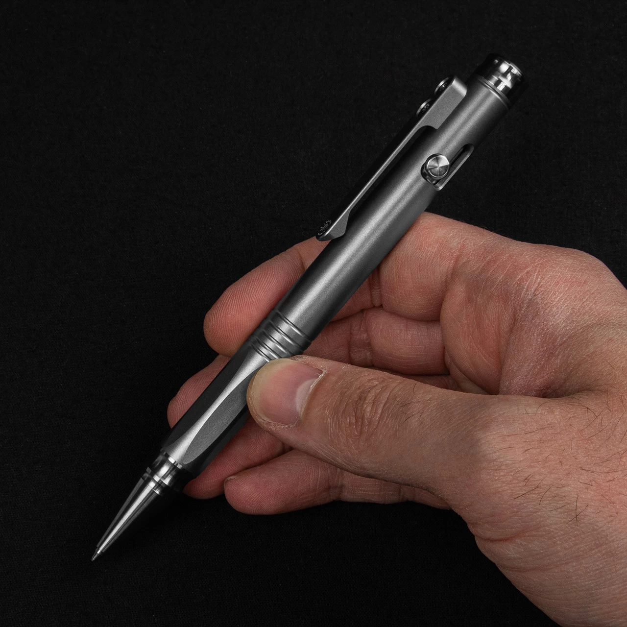 Spartan Blades "Grafi" Bare Titanium Pen 6 Spartan Blades "Grafi" Bare Titanium Pen - Image 4