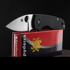 Spyderco Lil' Native G10 Slipit 13 Spyderco Lil' Native G10 Slipit -Outdoor Gear Store SC230NLGPdet2 47777.1650639288