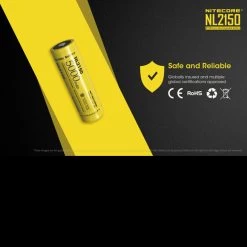 Nitecore NL2150 Rechargeable Battery 19 Nitecore NL2150 Rechargeable Battery -Outdoor Gear Store b7 06456.1603976321