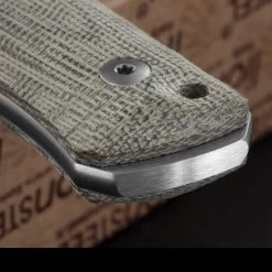 Lion Steel Bushcraft B35 Micarta Green -Outdoor Gear Store ccm ls b35cvgdet1 23906.1587424307