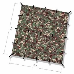 DD Hammocks 3 X 3 Tarp MultiCam -Outdoor Gear Store dd 009det 83451.1587394881
