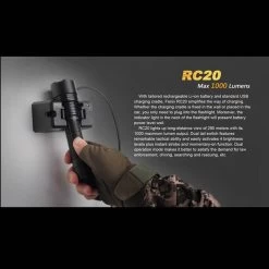 Fenix RC20 -Outdoor Gear Store fenix rc20det10 26160.1587396539