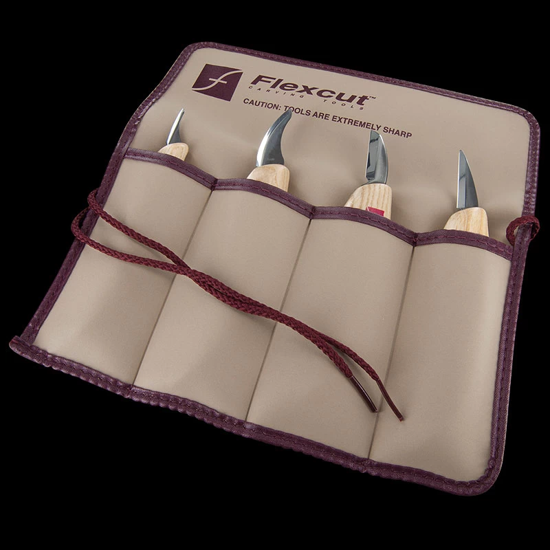 Flexcut Carving Knife Set 4 Flexcut Carving Knife Set - Image 2
