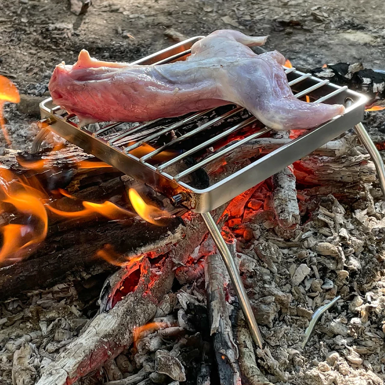 Pathfinder Steel Folding Grill 4 Pathfinder Steel Folding Grill - Image 2