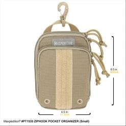 Maxpedition Ziphook Pocket Organiser Small -Outdoor Gear Store maxp 1535det4 52571.1609338302