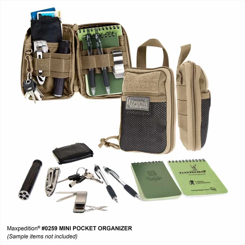 Maxpedition Mini Pocket Organiser 3 Maxpedition Mini Pocket Organiser