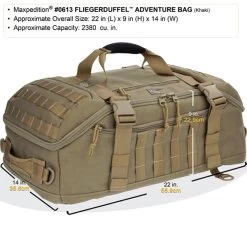 Maxpedition Fliegerduffel Adventure Bag 24 Maxpedition Fliegerduffel Adventure Bag -Outdoor Gear Store maxp 613det 11685.1587387206