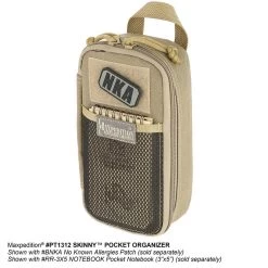 Maxpedition Skinny Pocket Organiser -Outdoor Gear Store maxp pt1312det9 70409.1587394205