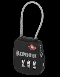 Maxpedition Tactical Luggage Lock 7 Maxpedition Tactical Luggage Lock -Outdoor Gear Store maxp tsalock4det3 06509.1587728139