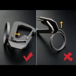 MecArmy CH1 EDC Titanium Keyring 20 MecArmy CH1 EDC Titanium Keyring -Outdoor Gear Store mec ch1det9 72197.1587416058