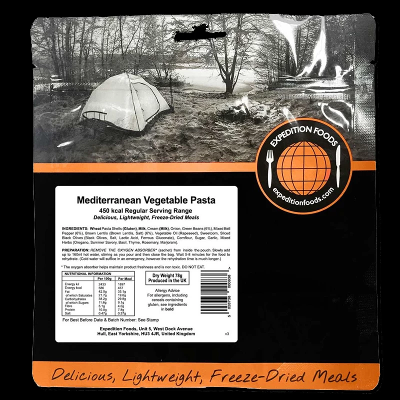 Expedition Foods Vegetarian Getaway Pack 5 Expedition Foods Vegetarian Getaway Pack - Image 3