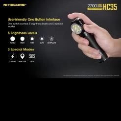 Nitecore HC35 -Outdoor Gear Store nitecore hc35det6 13091.1587423372