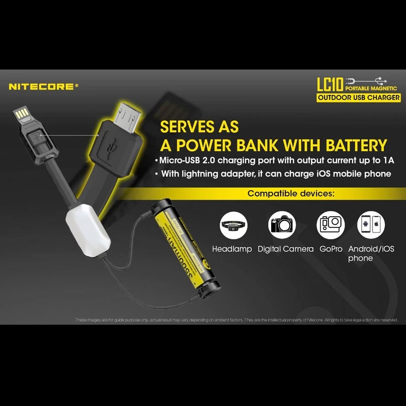 Nitecore LC10 Charger Power Bank 8 Nitecore LC10 Charger Power Bank - Image 6