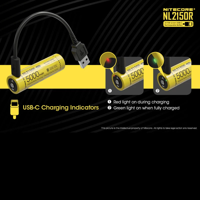 Nitecore NL2150R USB 4 Nitecore NL2150R USB - Image 2