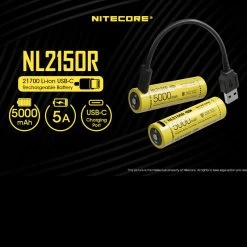 Nitecore NL2150R USB 9 Nitecore NL2150R USB -Outdoor Gear Store nitecore nl2150rdet 76308.1588340881