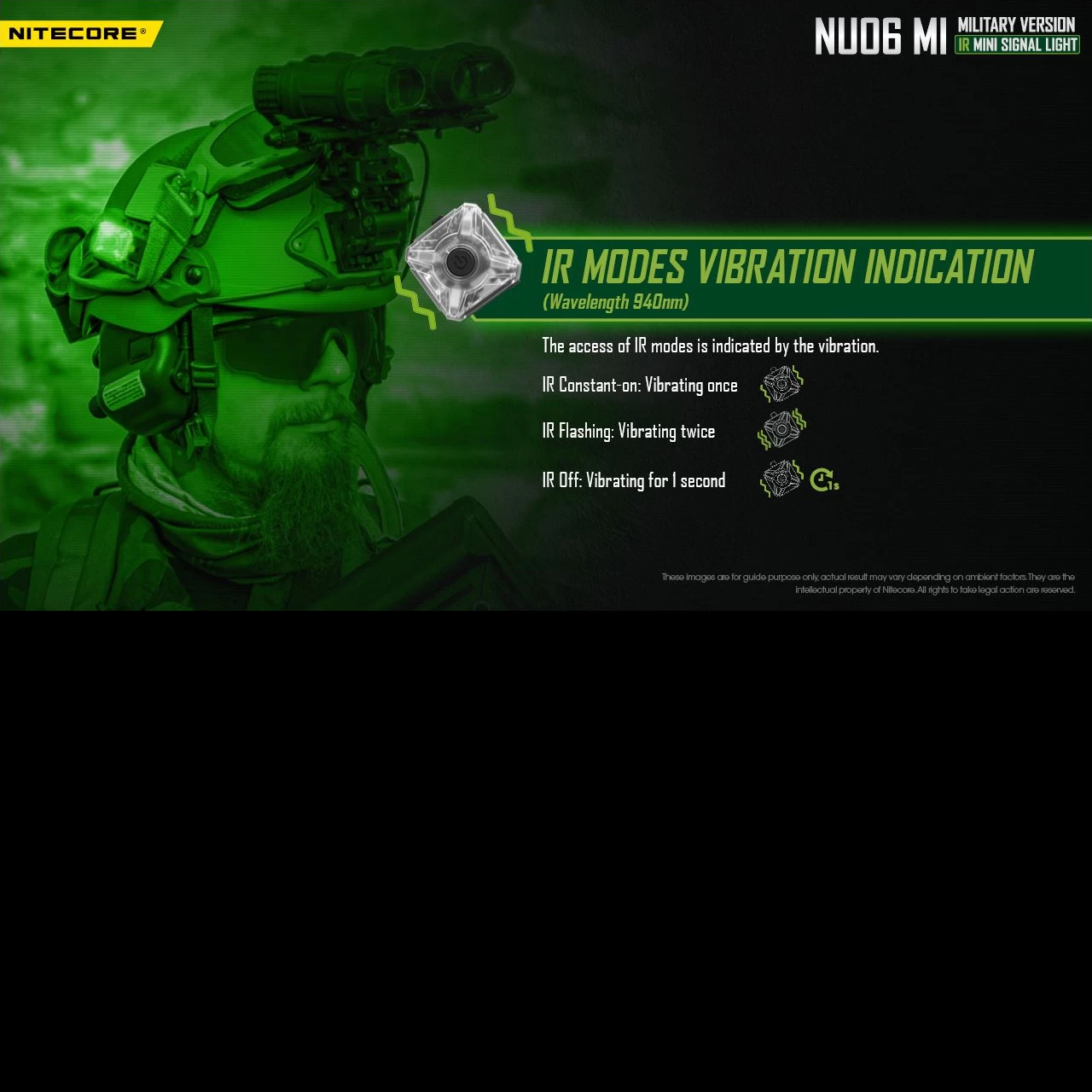 Nitecore NU06MI Mini Signal Light Military Version 10 Nitecore NU06MI Mini Signal Light Military Version - Image 8