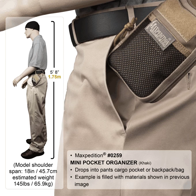 Maxpedition Mini Pocket Organiser 10 Maxpedition Mini Pocket Organiser - Image 8