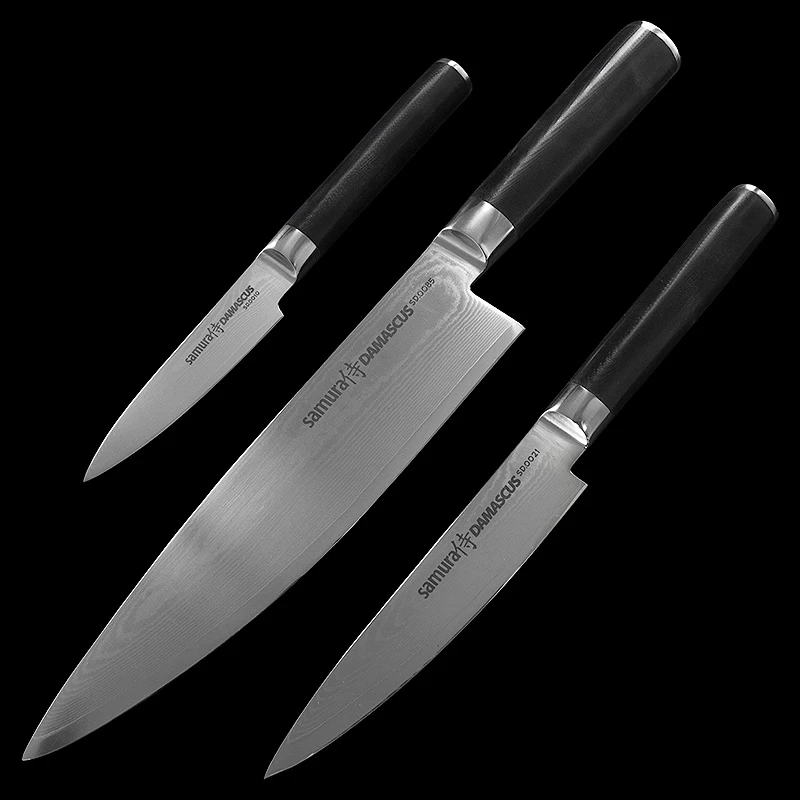 Samura Damascus Chef's Starter Knife Set 5 Samura Damascus Chef's Starter Knife Set - Image 3