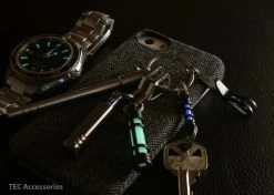 Tec Accessories Embrite Glow Fob Stainless Steel