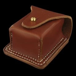 TOPS Knives TOPS Leather Pouch -Outdoor Gear Store tpshllbp01det 49767.1644587736