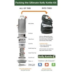 Kelly Kettle Ultimate Scout Kit STEEL 10 Kelly Kettle Ultimate Scout Kit STEEL -Outdoor Gear Store ultimate kit packing 61234.1643970456